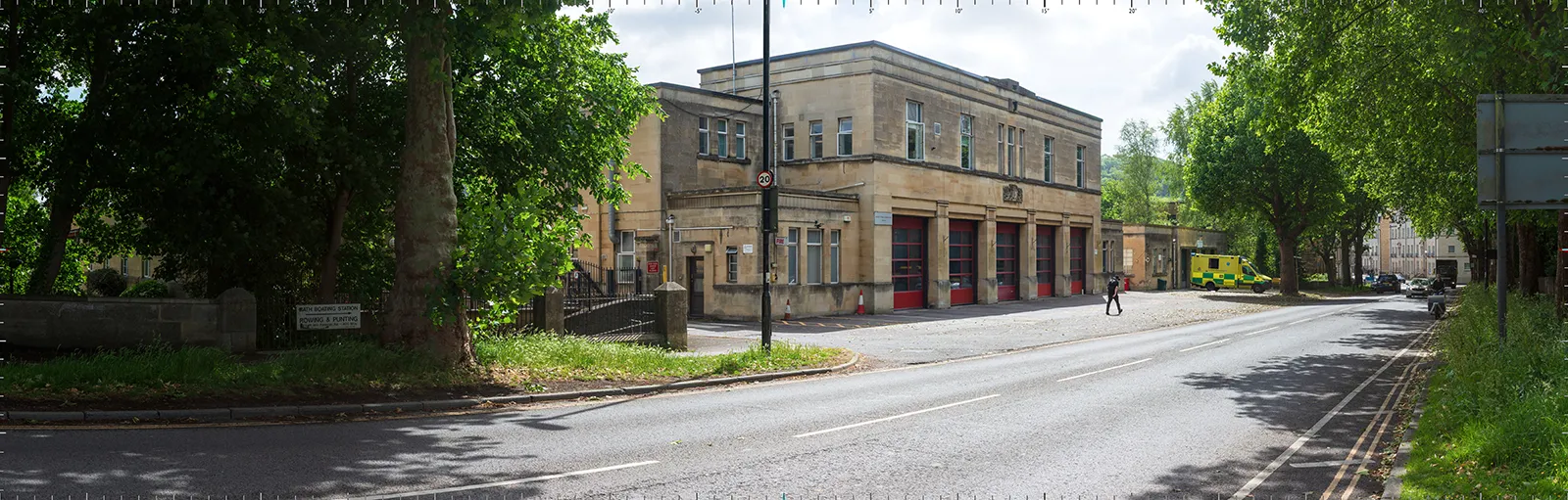 Bath Fire Station Existing View