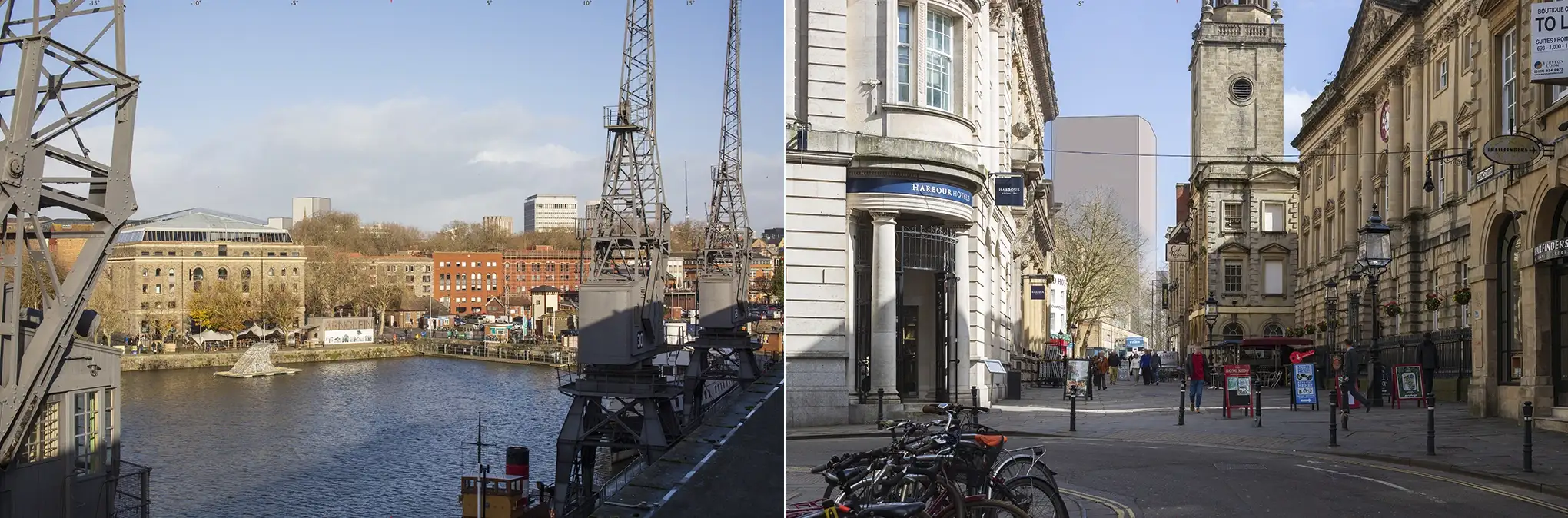 Former Galleries Views from Corn ST & The M Shed AVR1