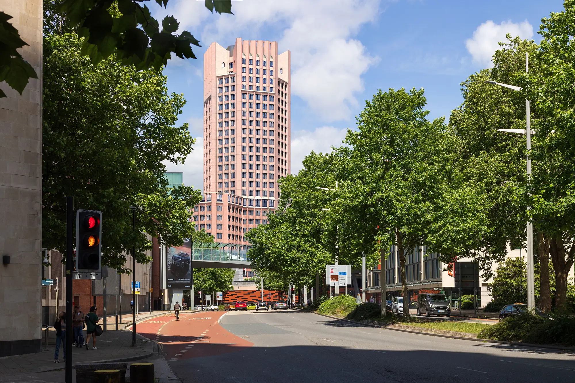 Castle Gate Summer View Broadmead